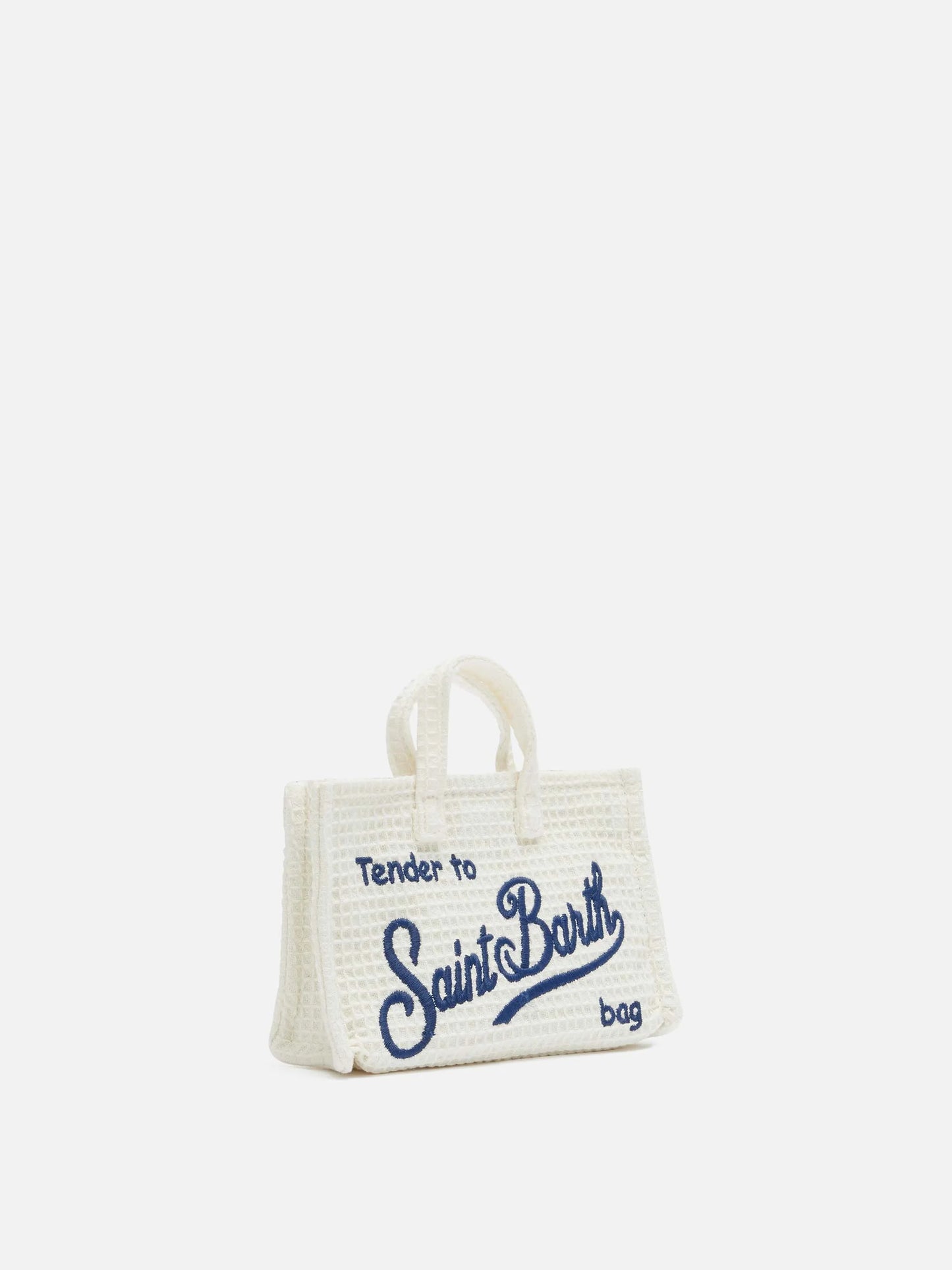 Beige Honeycomb Phone Bag