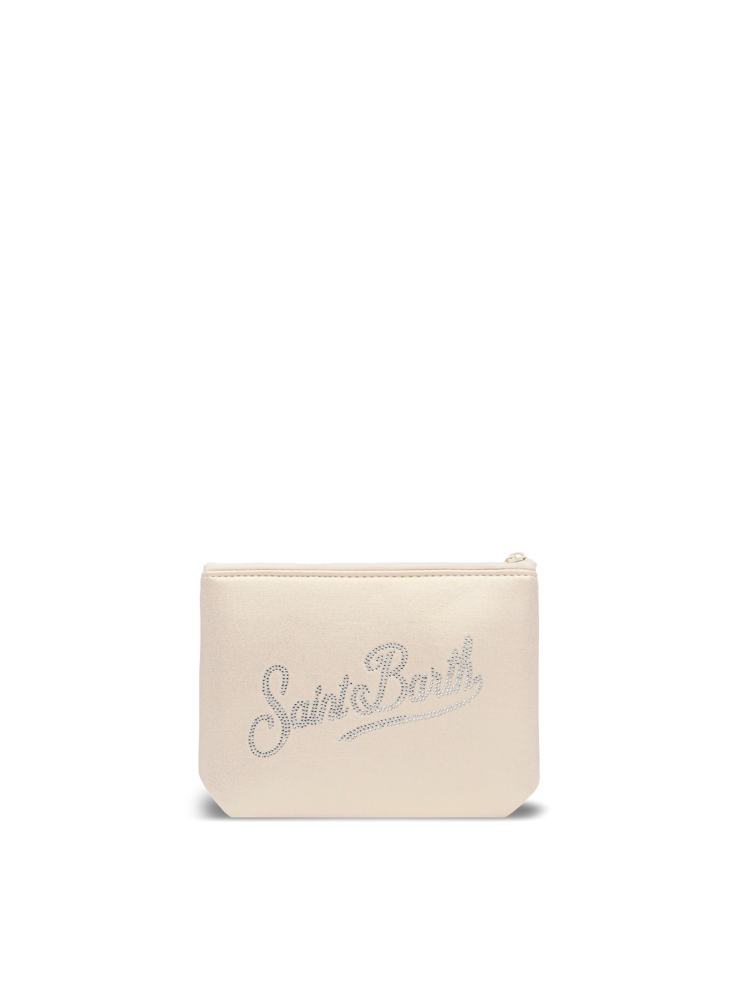 Aline Shine Beige Pochette With Rhinestones