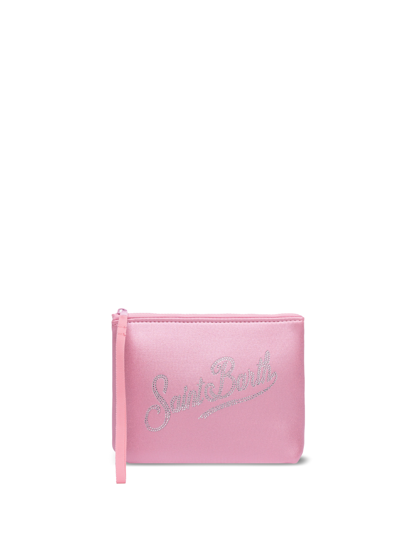 Aline Shine Pink Pochette With Rhinestones