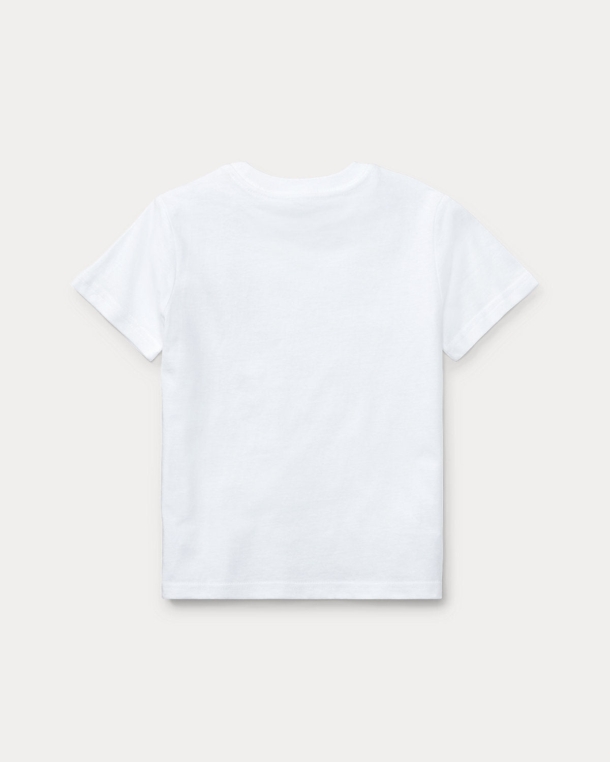Cotton Jersey Crewneck T-Shirt - White
