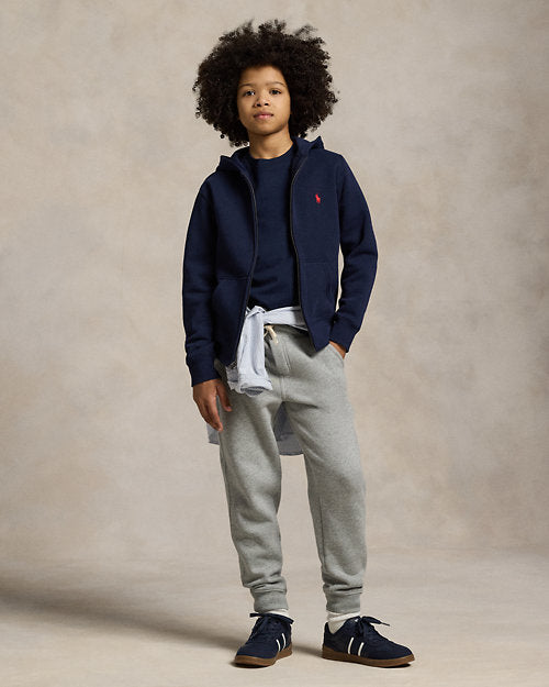Cotton Jersey Crewneck T-Shirt - Cruise Navy