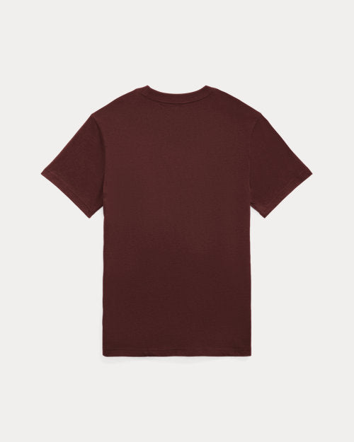 Cotton Jersey Crewneck T-Shirt - Harvard Wine
