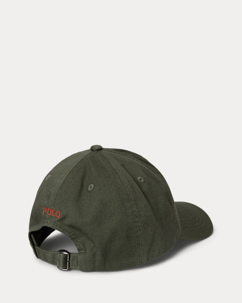 Cotton Chino Ball Cap - Mint Olive