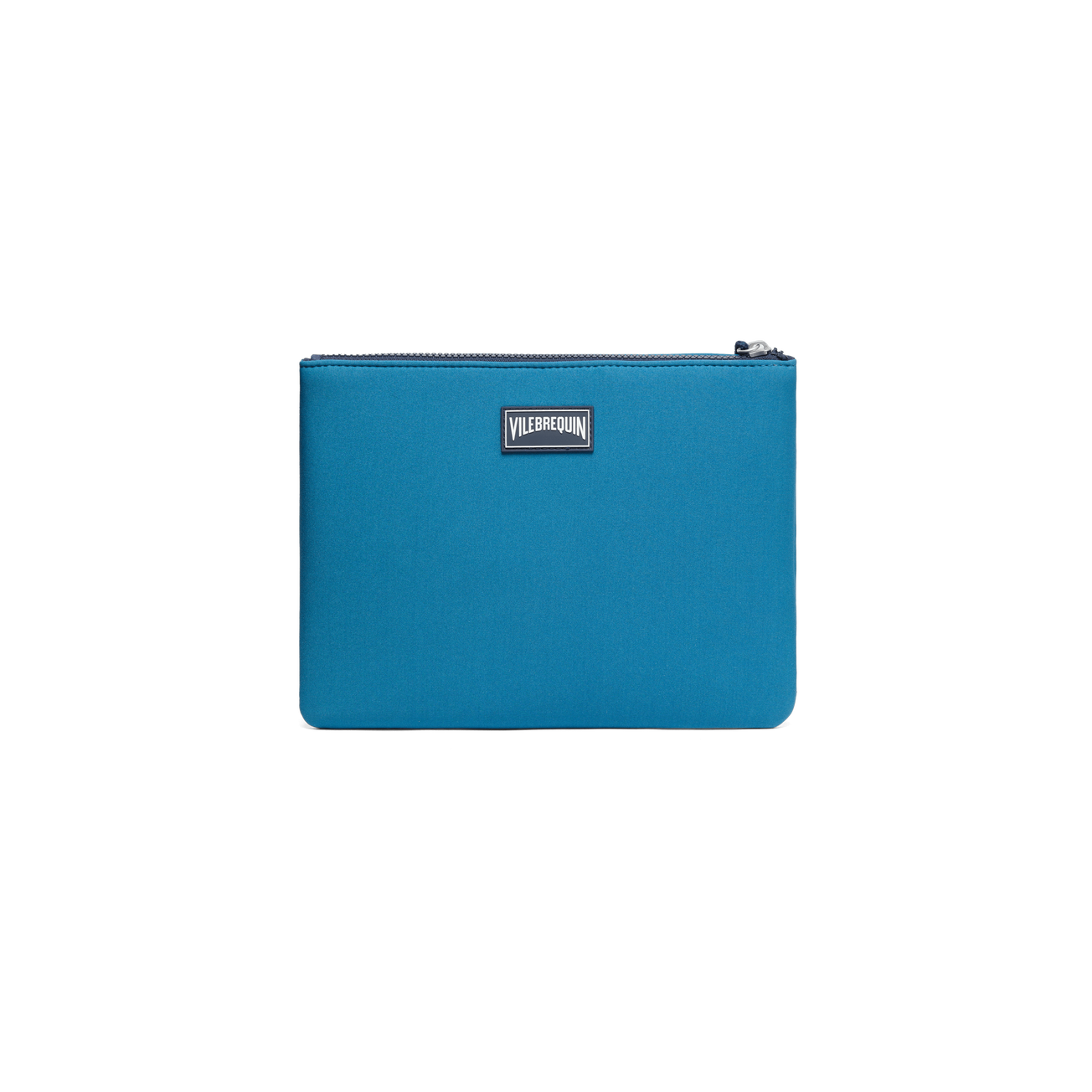 Unisex Neoprene Pouch Solid - Peacock