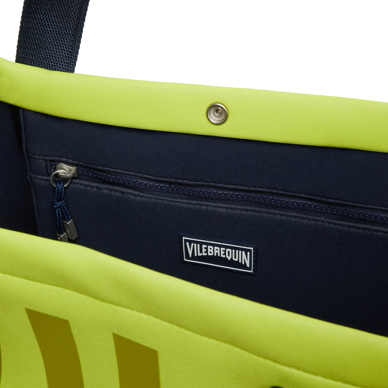 Unisex Large Neoprene Beach Bag Solid - Chartreuse