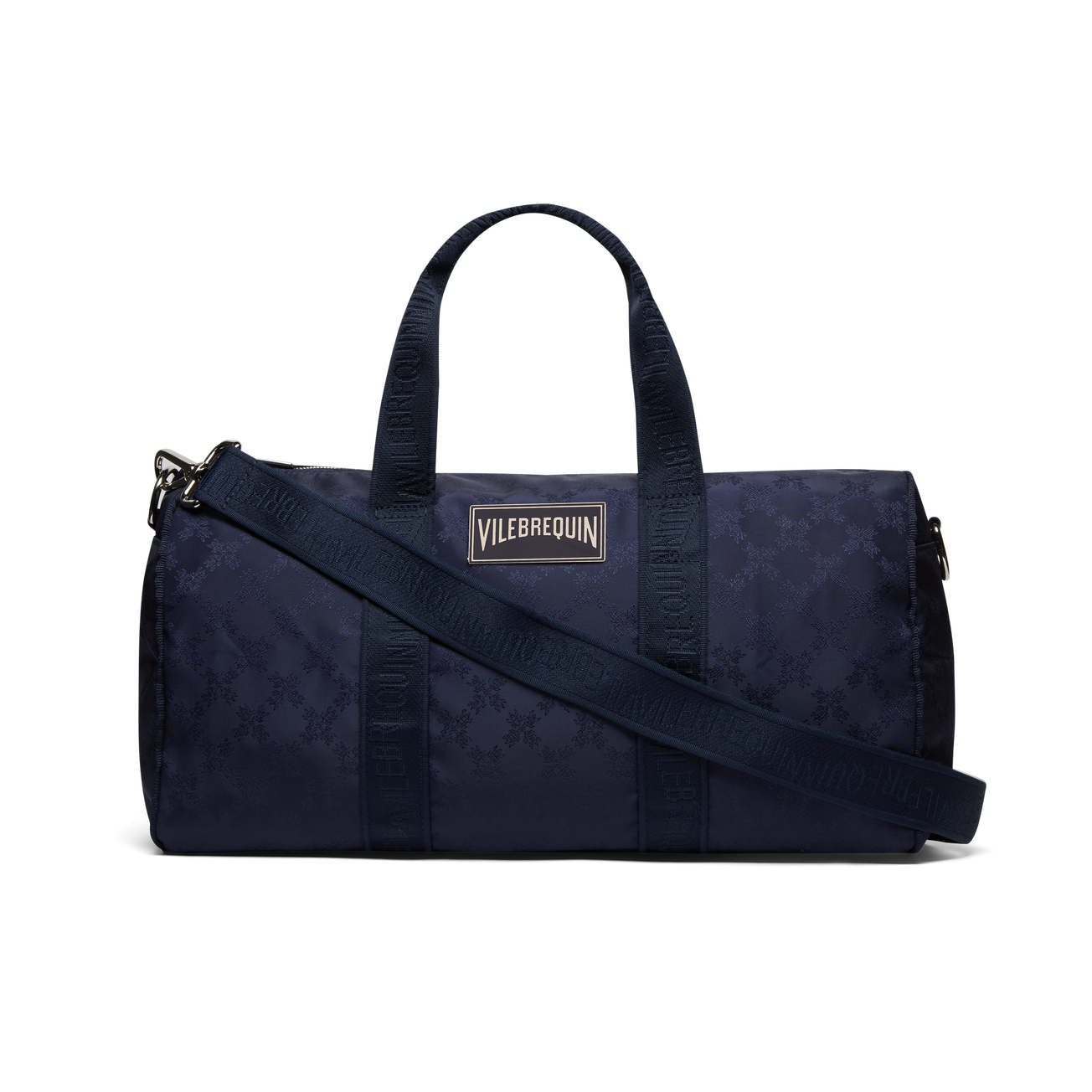Travel 48H Bag Turtle Monogram Jacquard