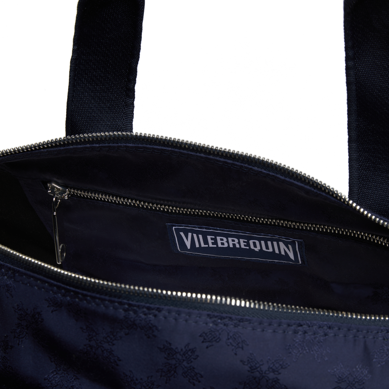 Travel 48H Bag Turtle Monogram Jacquard