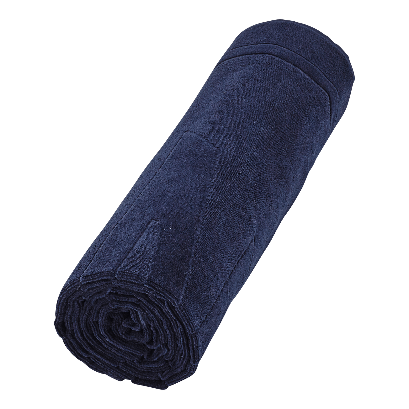 Solid Organic Cotton Beach Towel - Navy
