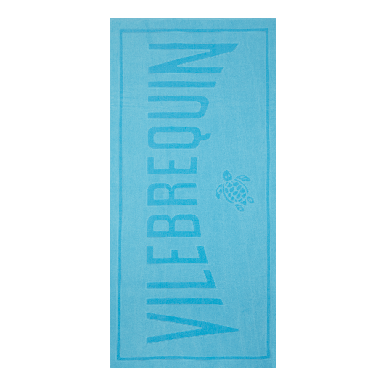 Solid Organic Cotton Beach Towel - Santorini