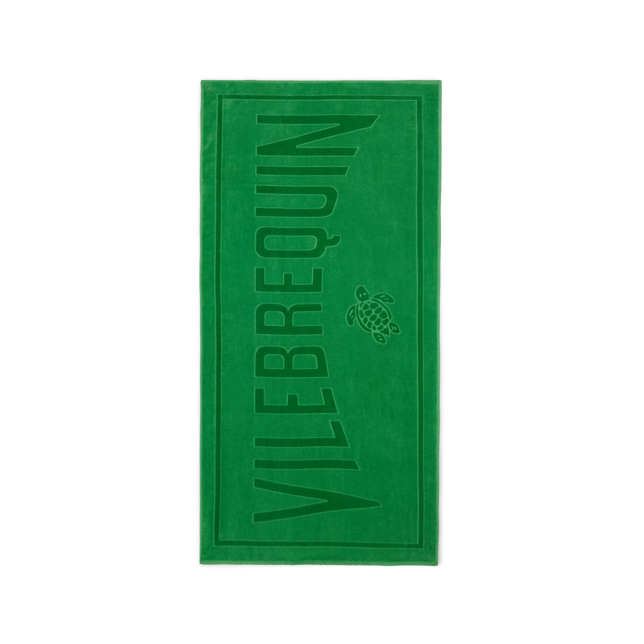 Solid Organic Cotton Beach Towel - Chive