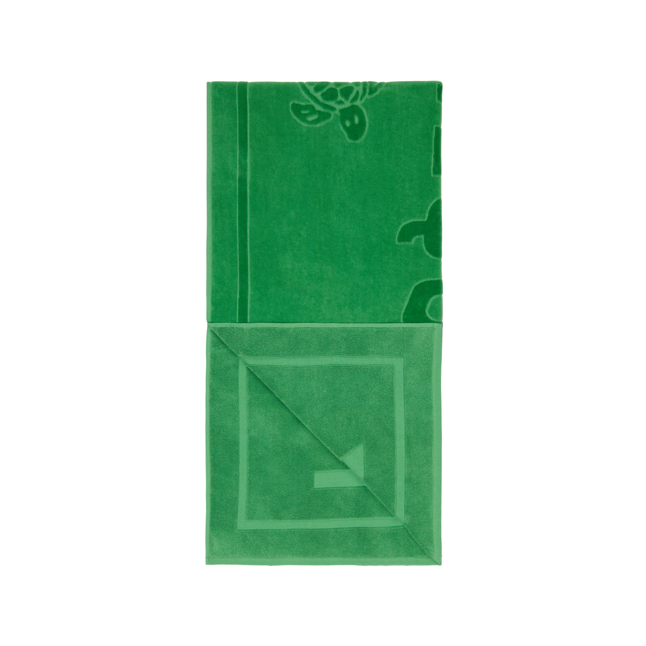 Solid Organic Cotton Beach Towel - Chive