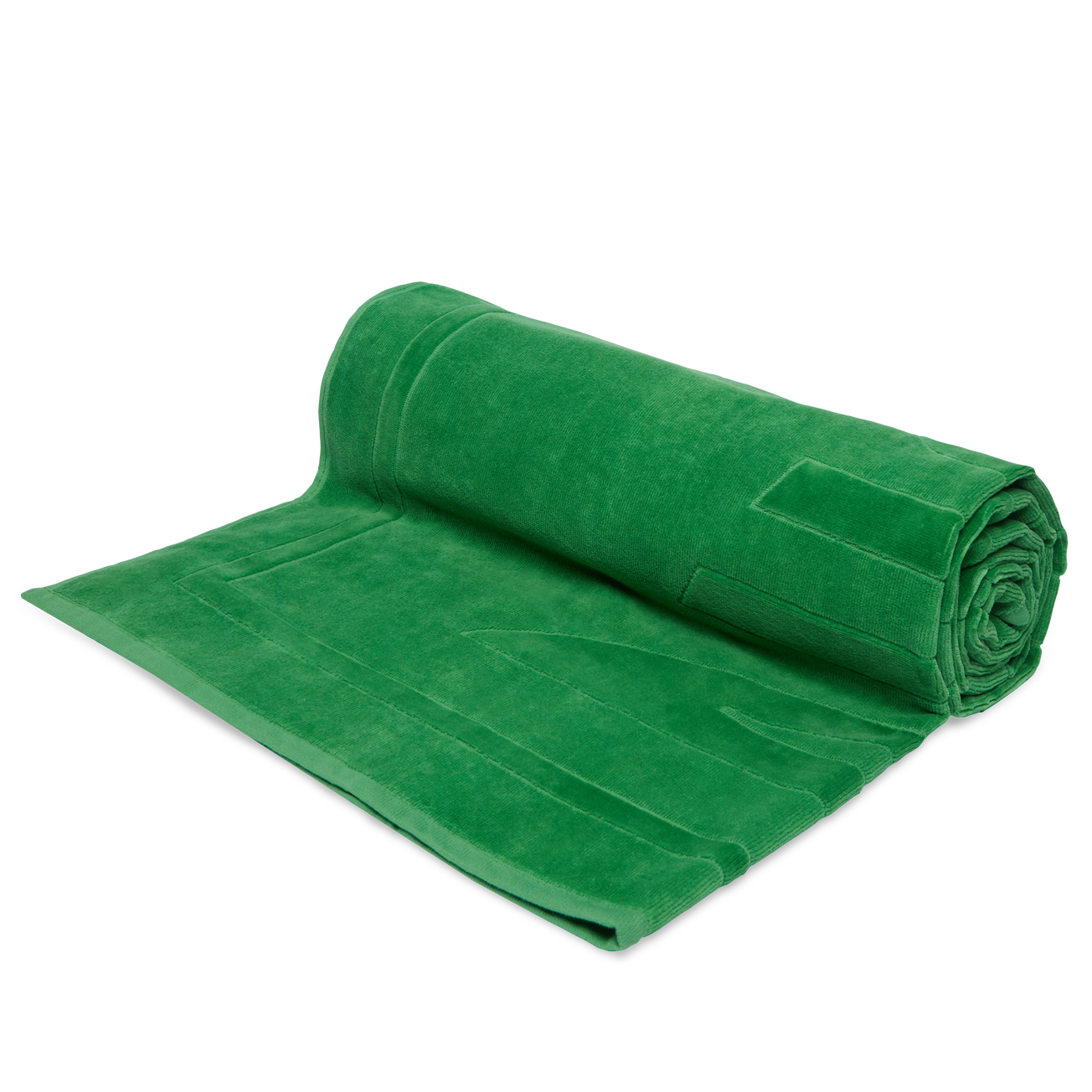 Solid Organic Cotton Beach Towel - Chive