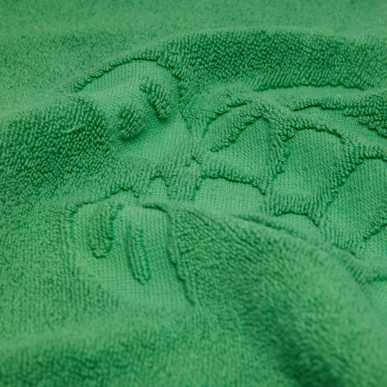 Solid Organic Cotton Beach Towel - Chive