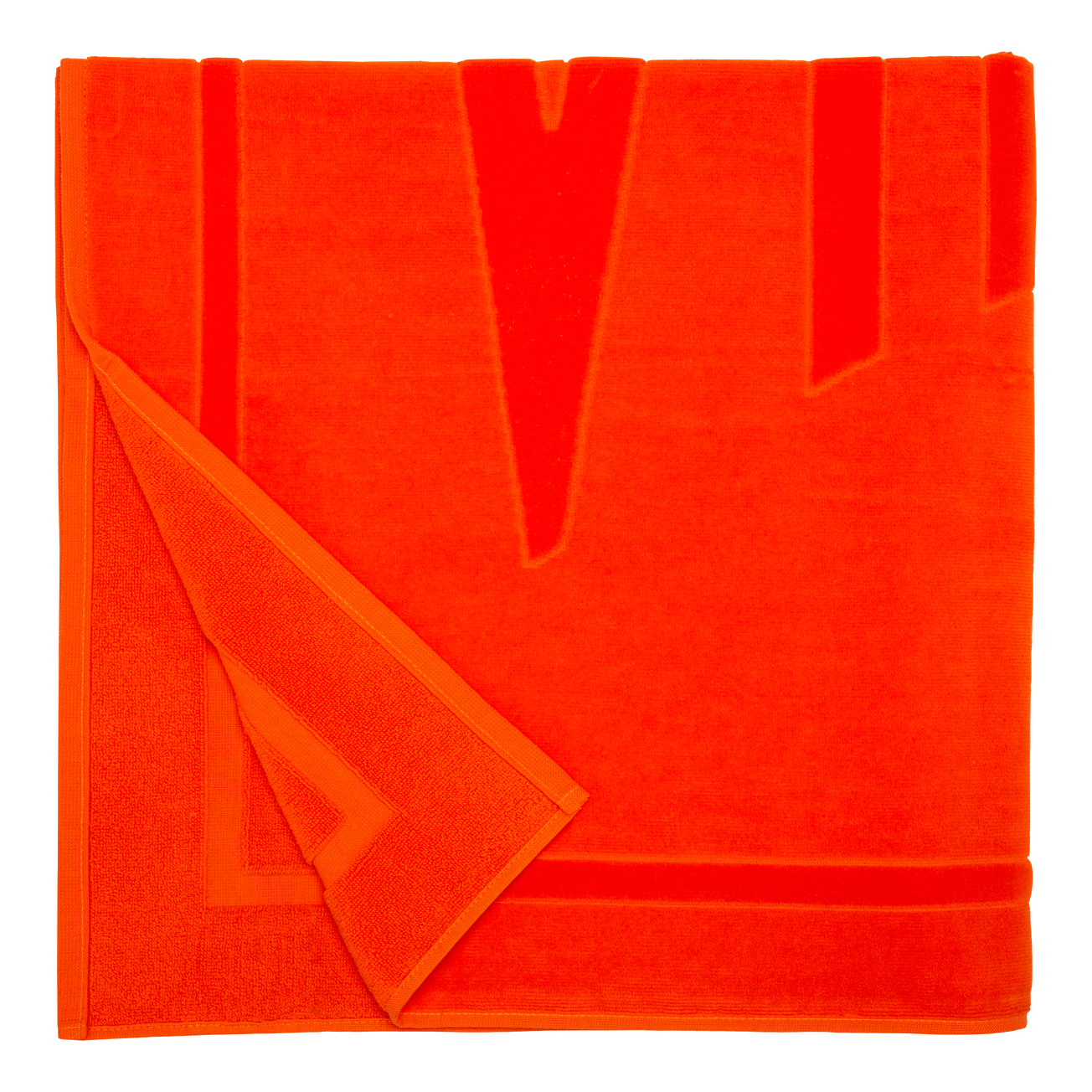 Solid Organic Cotton Beach Towel - Apricot