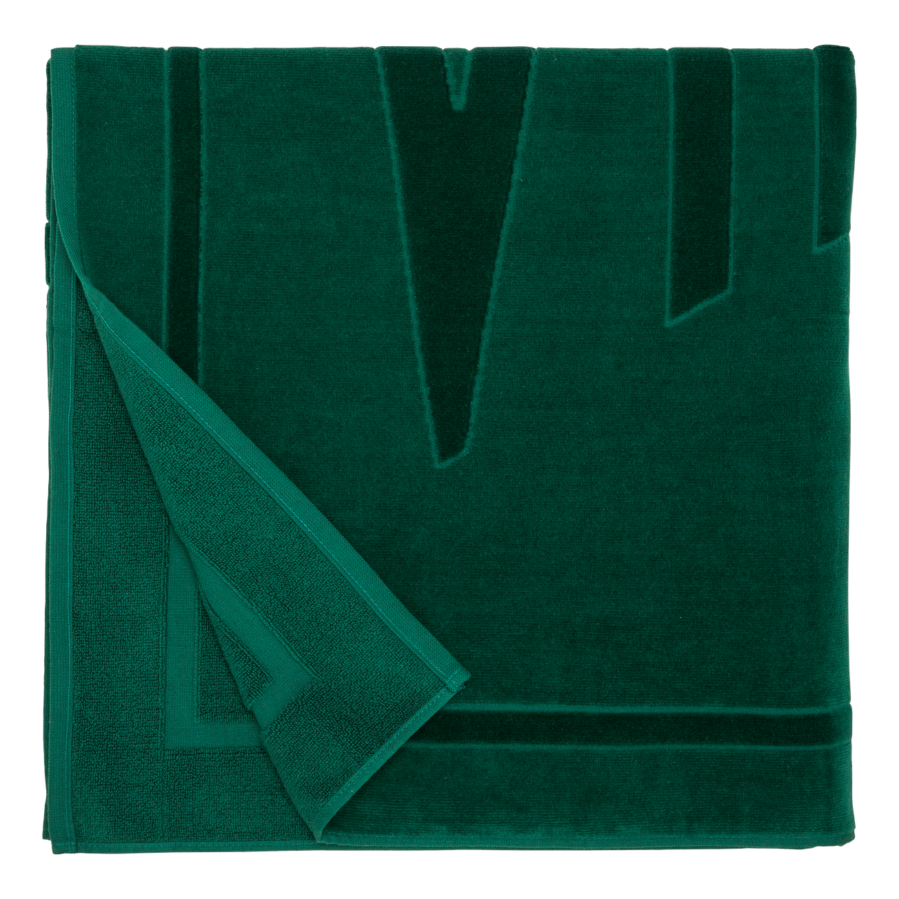 Solid Organic Cotton Beach Towel - Ivy