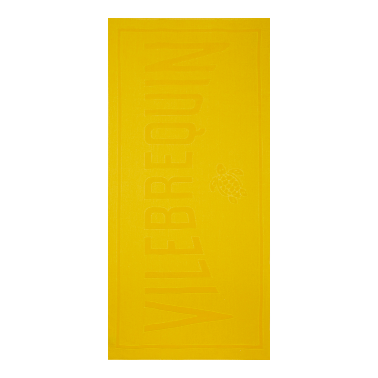 Solid Organic Cotton Beach Towel - Corn