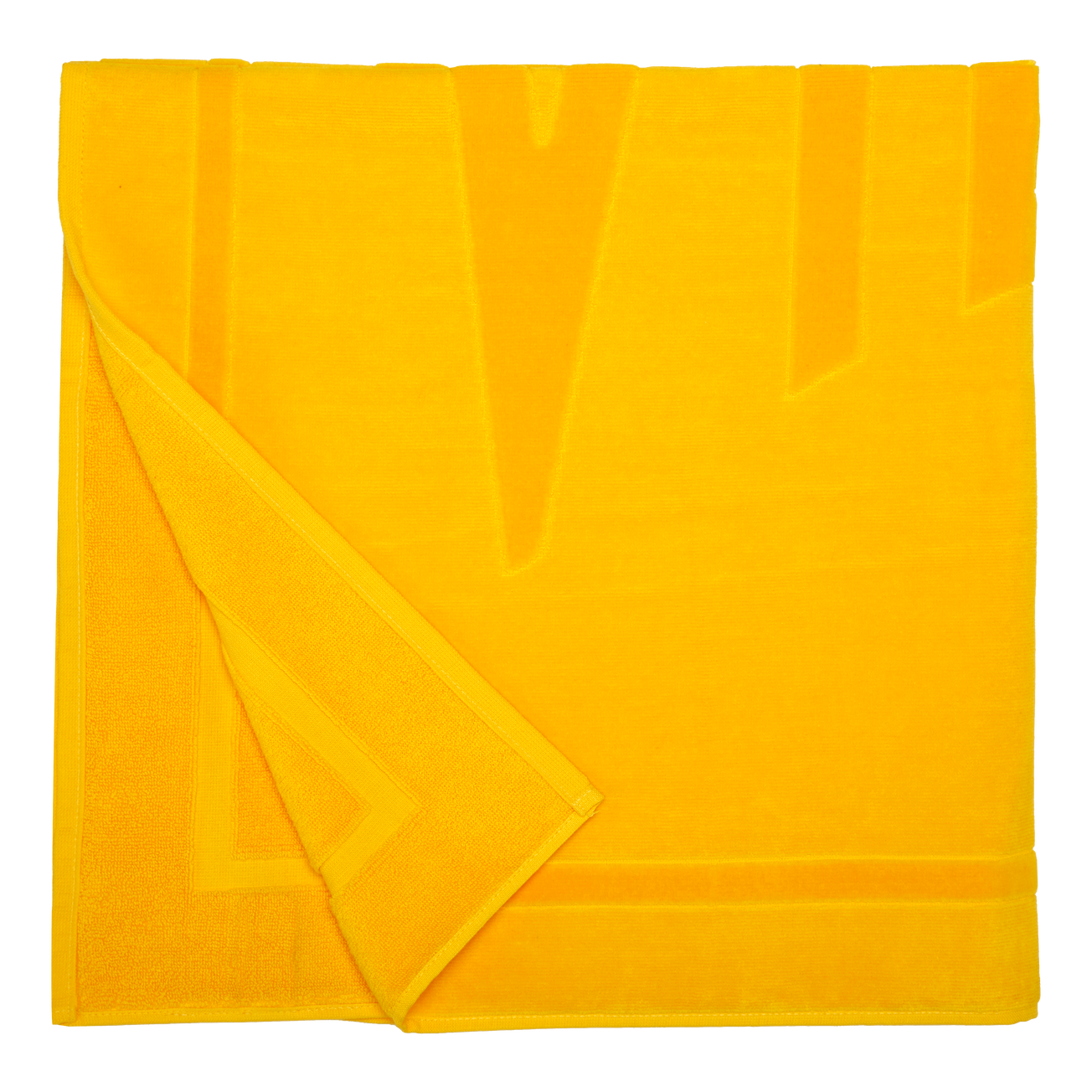 Solid Organic Cotton Beach Towel - Corn