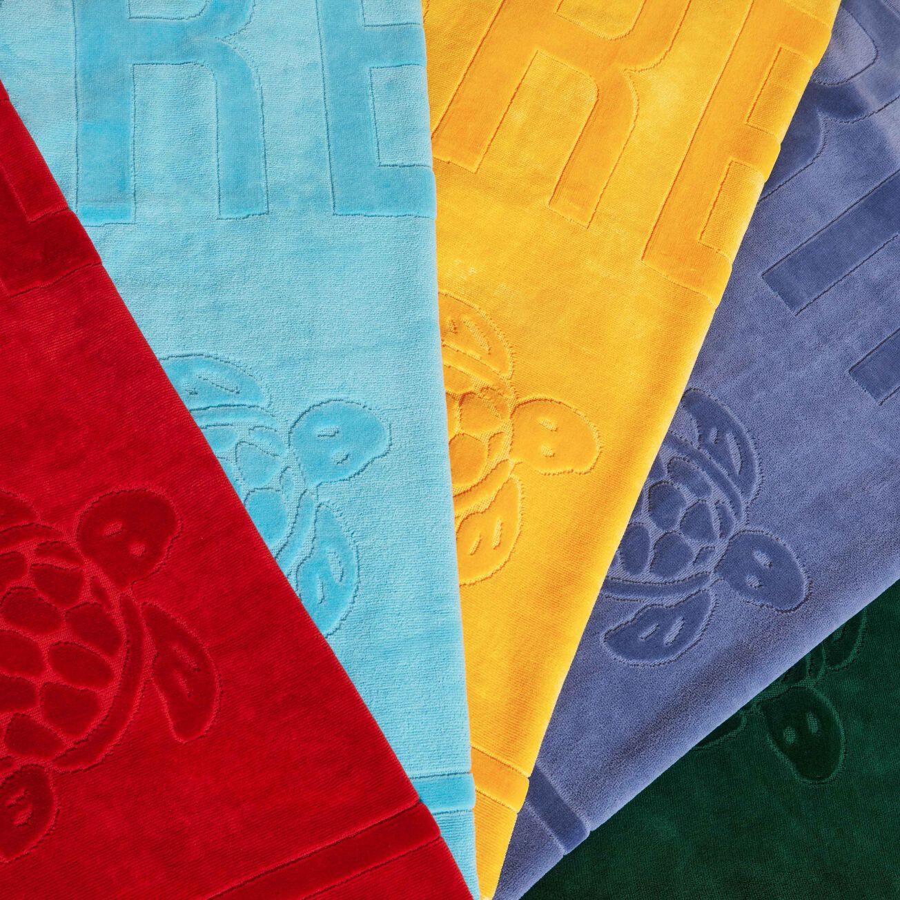 Solid Organic Cotton Beach Towel - Corn