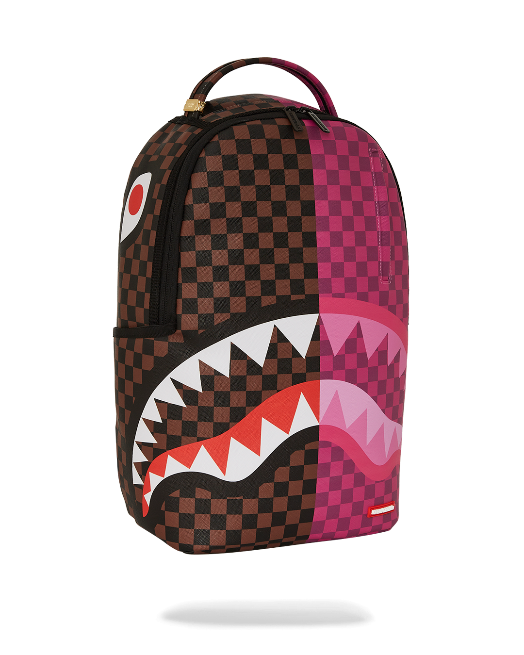 Split Sip Pink Check Dlxsv Backpack