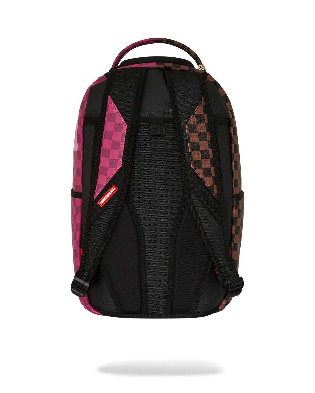 Split Sip Pink Check Dlxsv Backpack