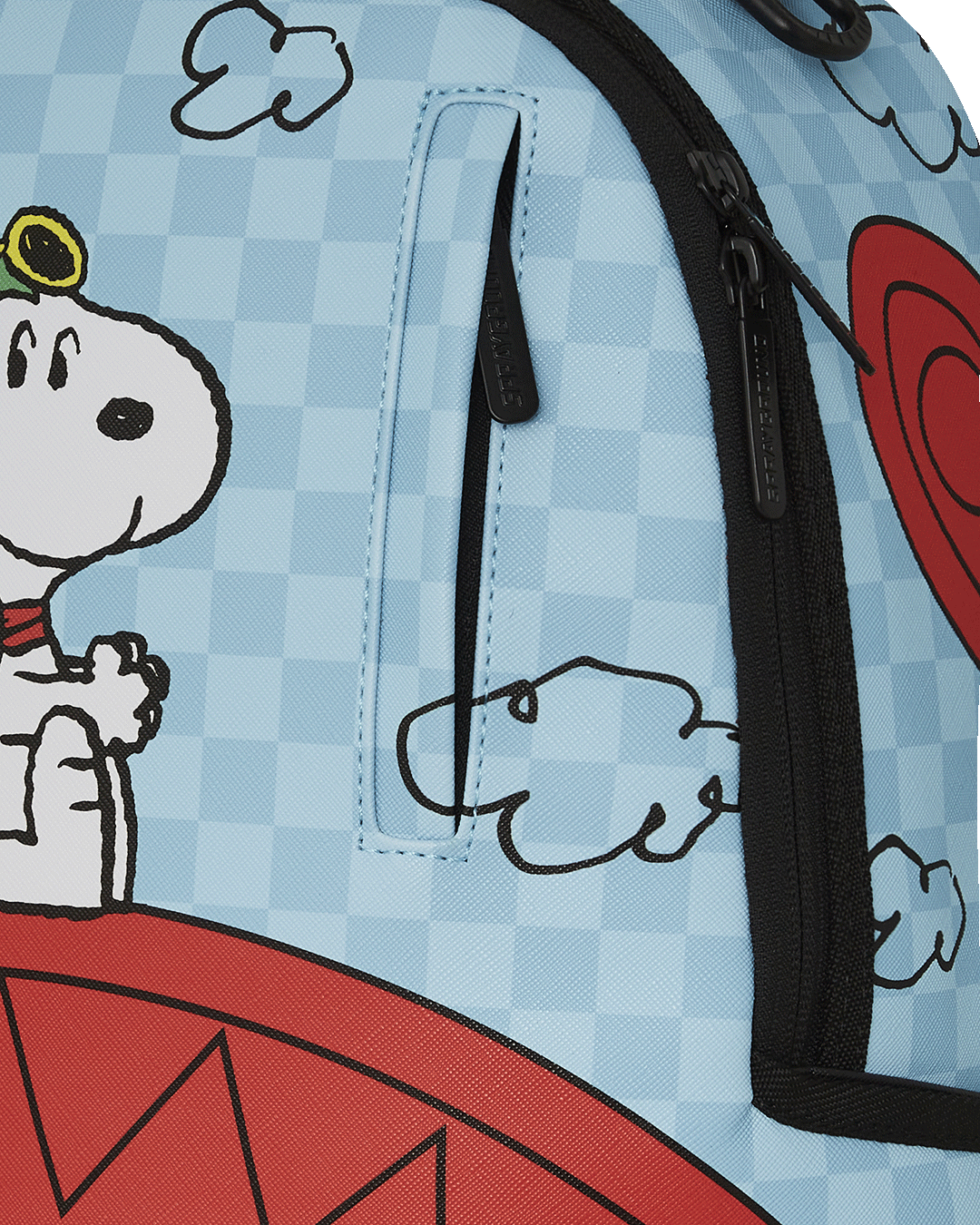 Peanuts Snoopy Pilot Shark Dlxsv Backpack