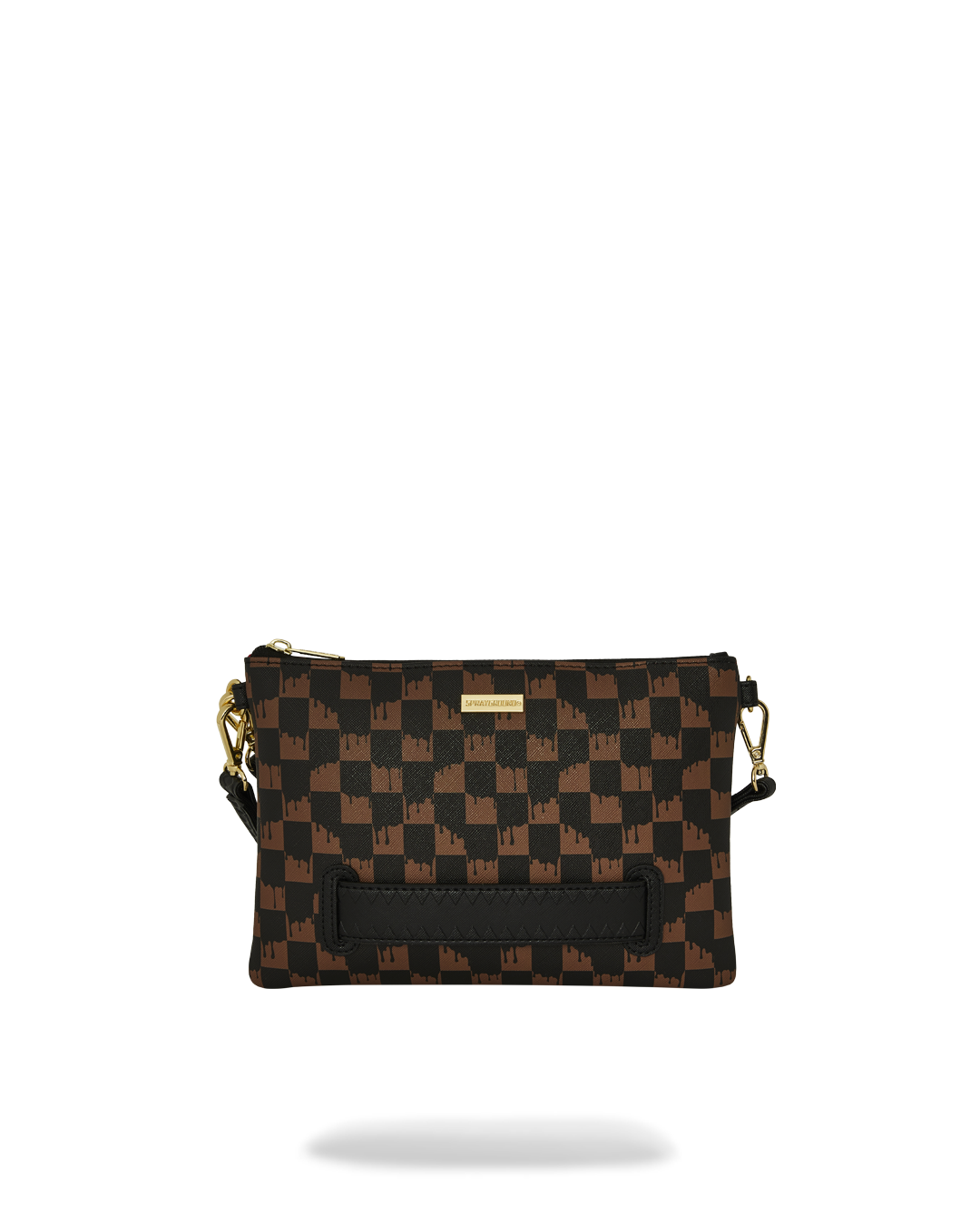 Drip Check Crown X KA1 Clutch Brown