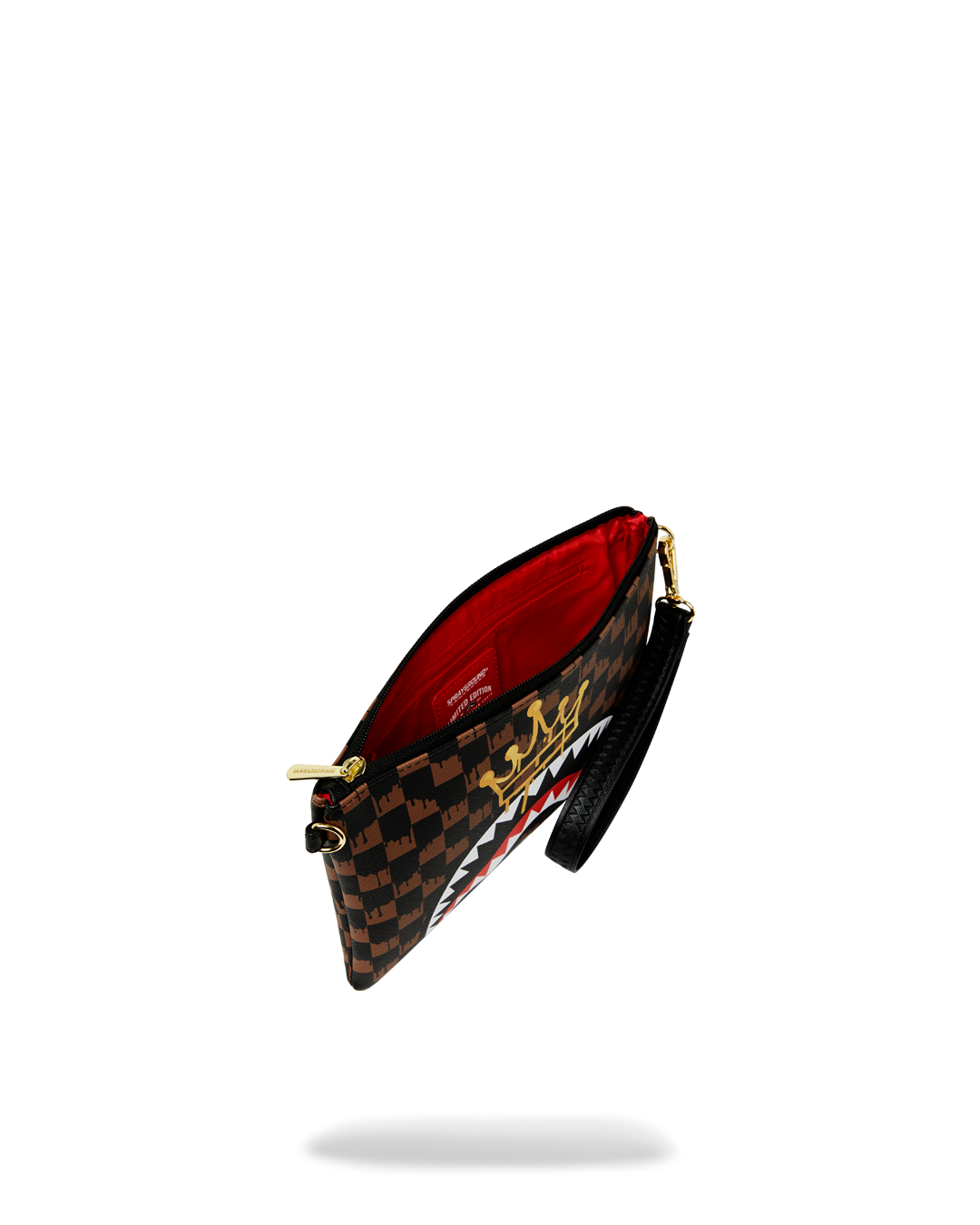 Drip Check Crown X KA1 Clutch Brown