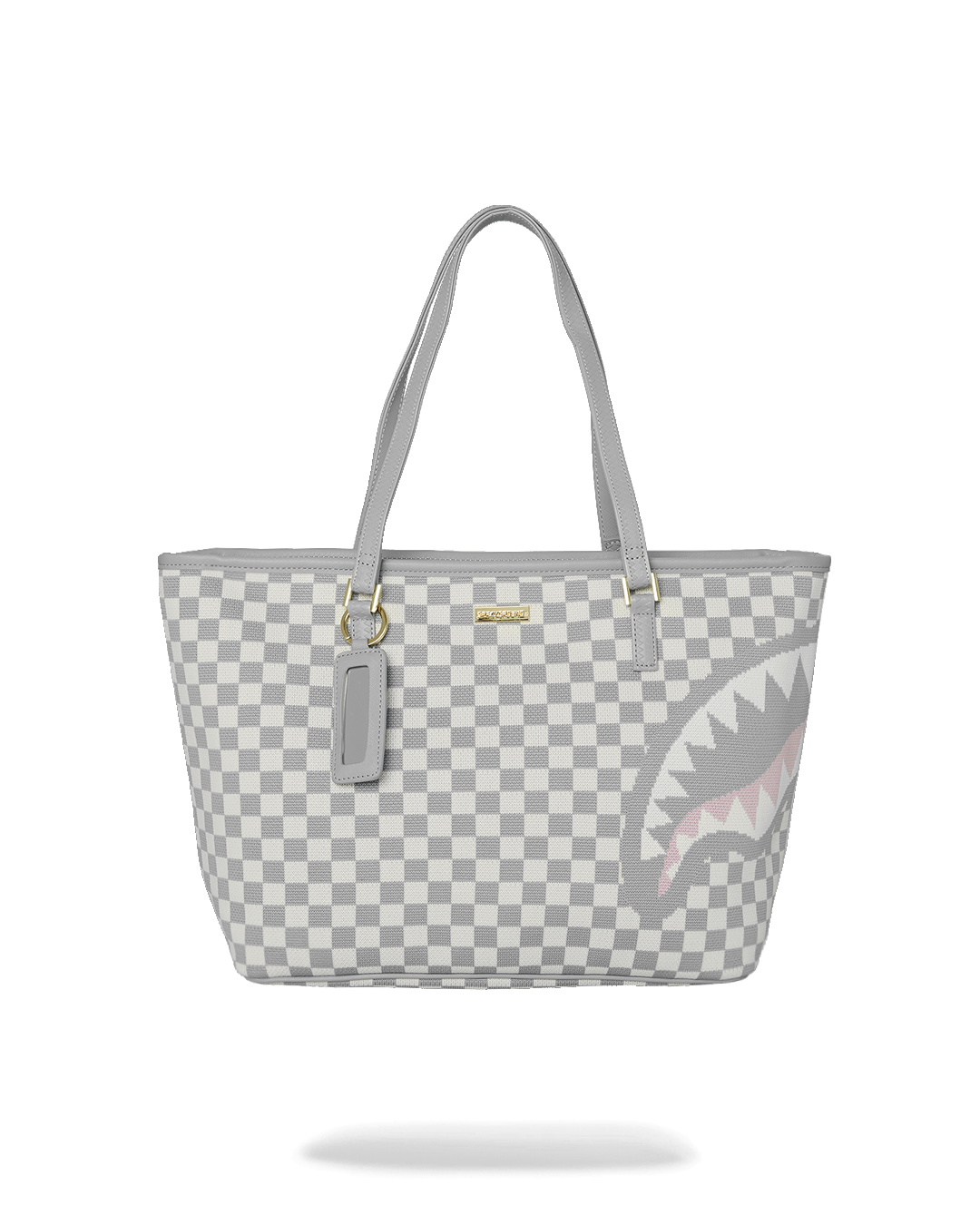 Knit Sharks In Paris In Cream Tote