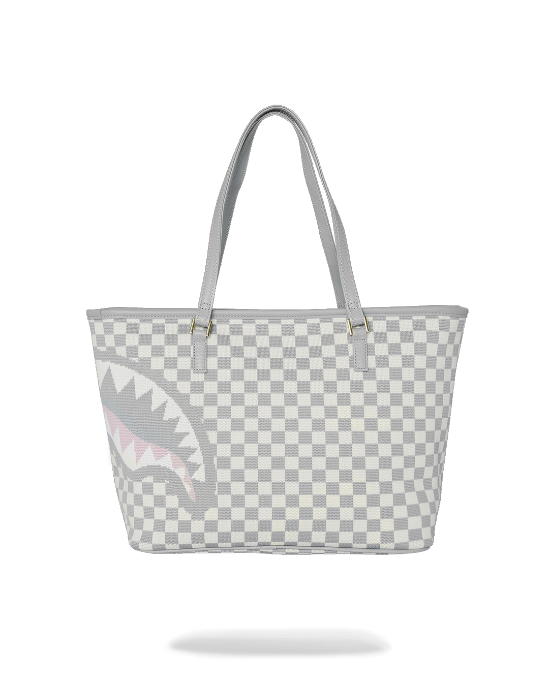 Knit Sharks In Paris In Cream Tote