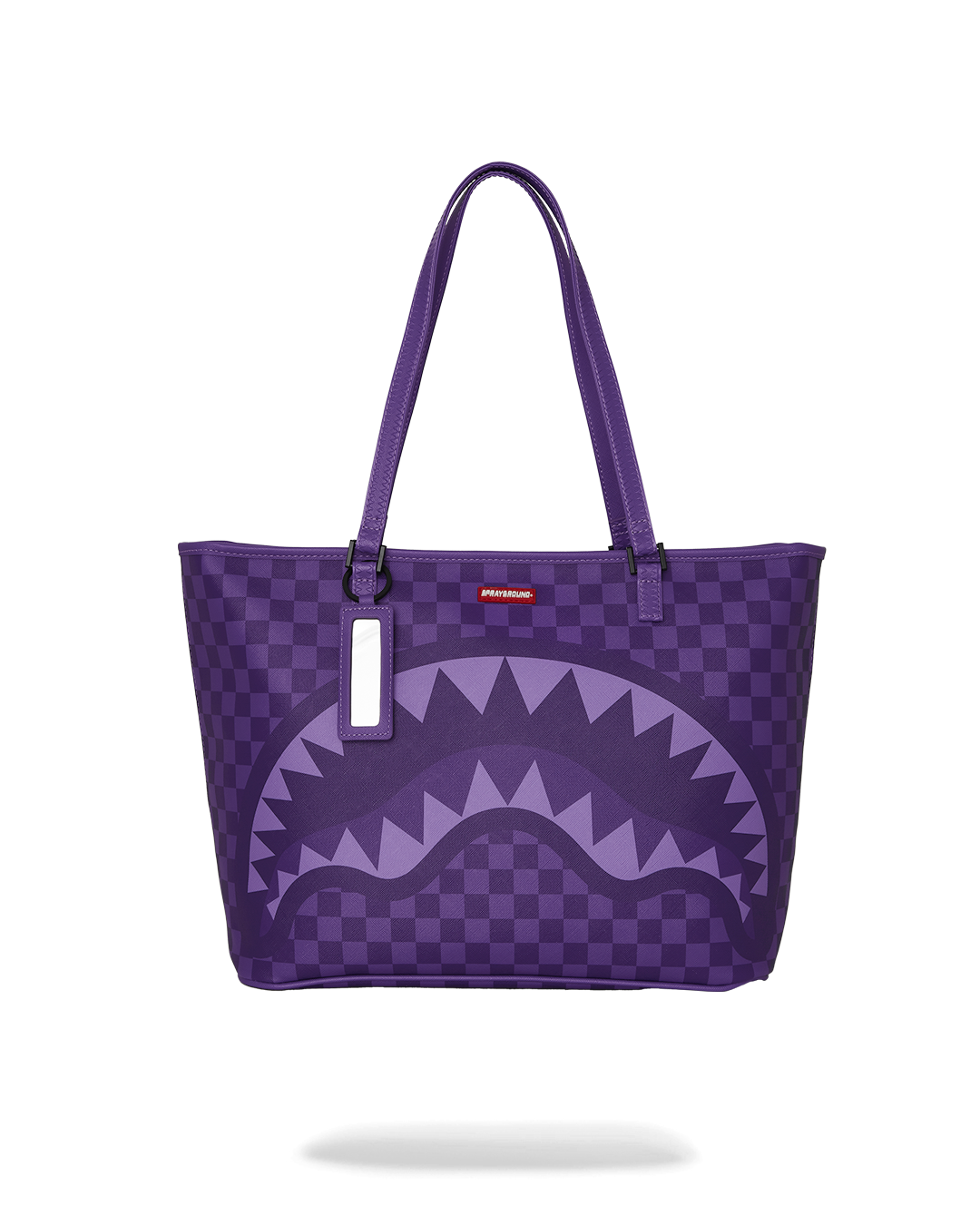 Purple Sharks In Paris Tote