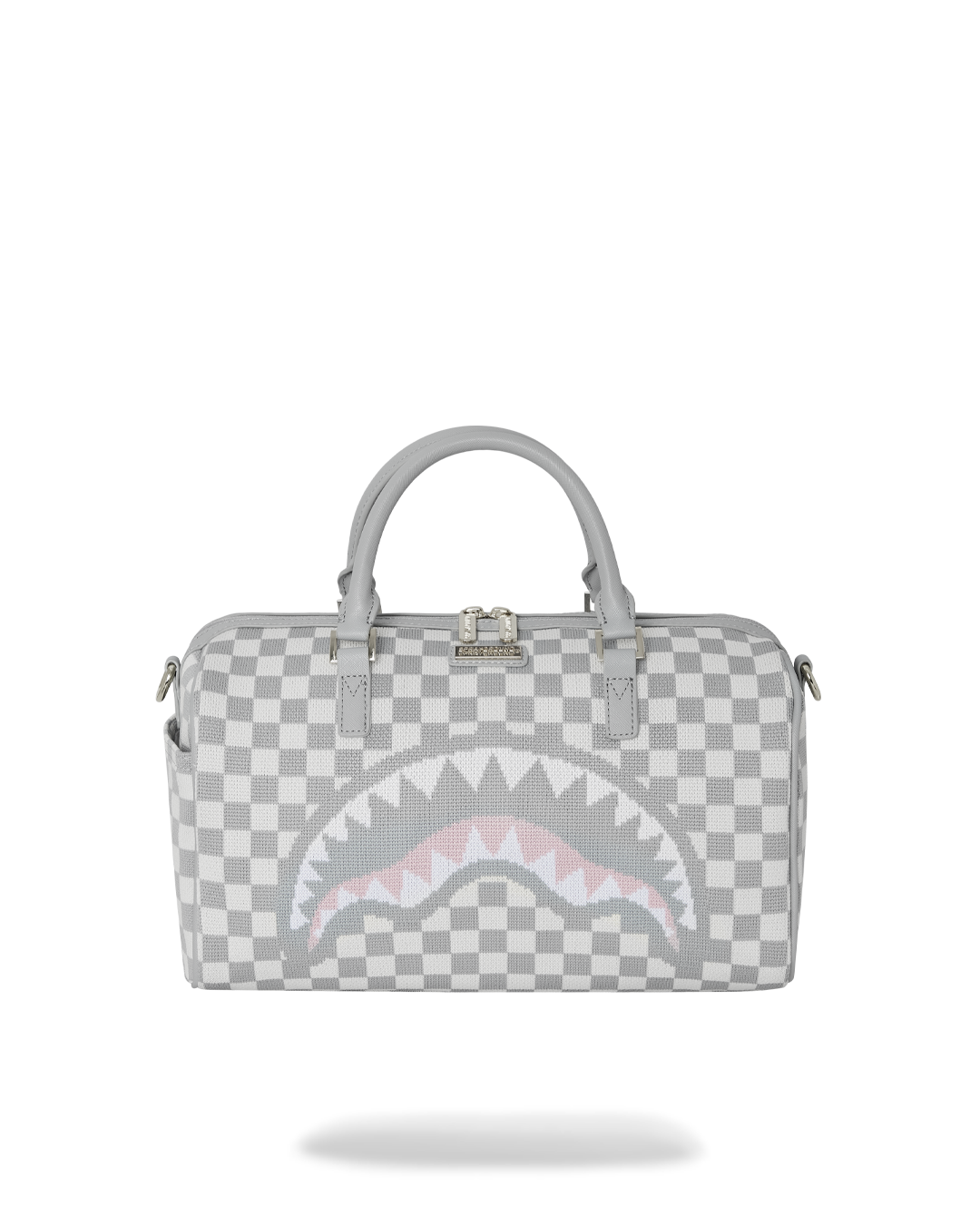Knit Sharks In Paris In Cream Mini Duffle