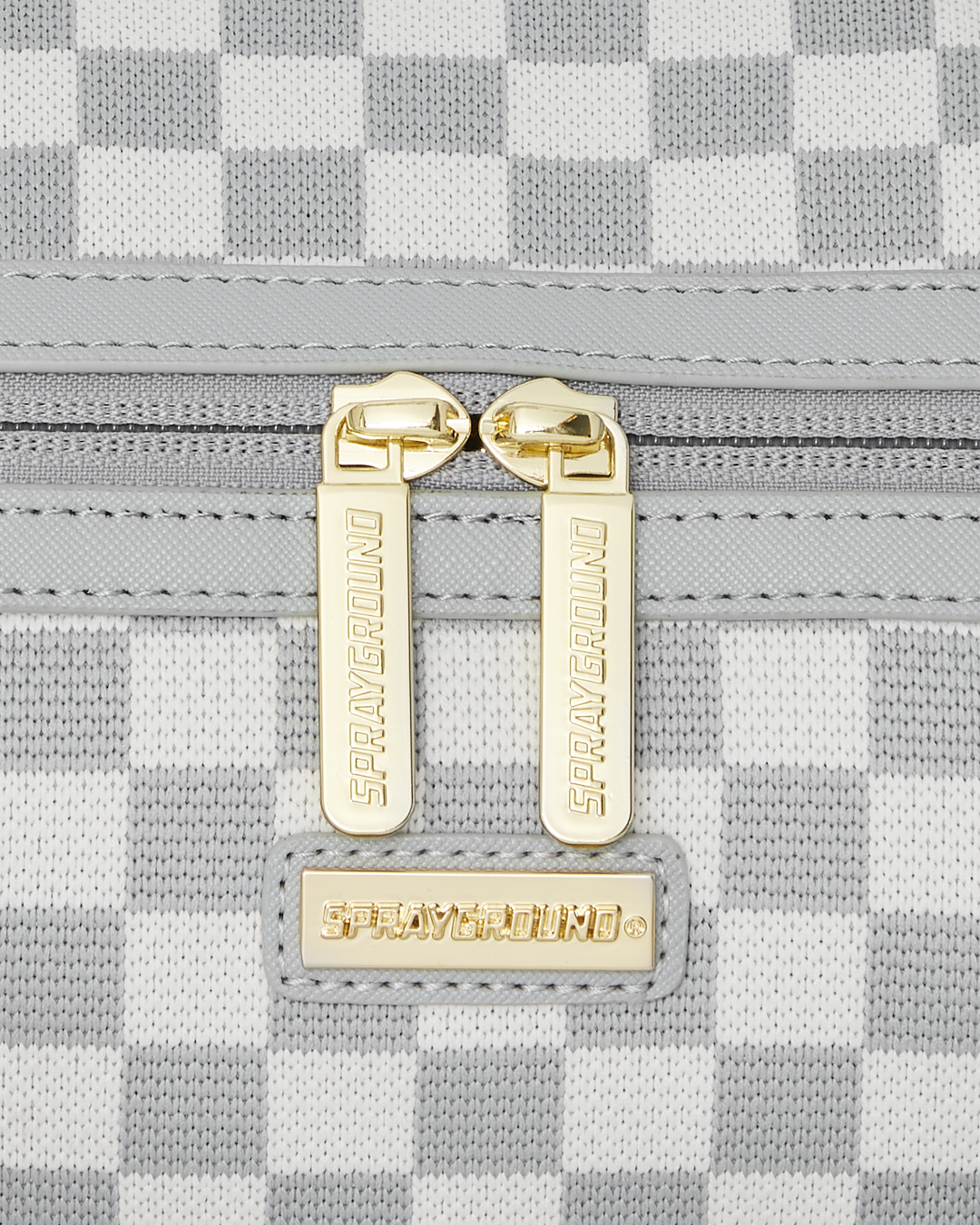 Knit Sharks In Paris In Cream Mini Duffle