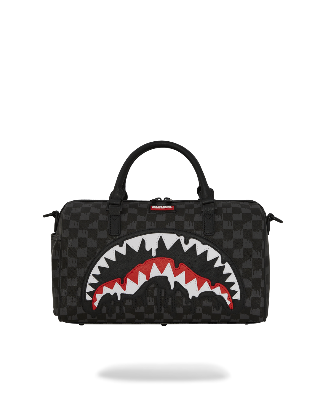 Dripping Sharks In Paris Mini Duffle