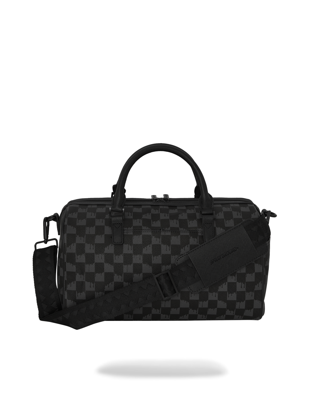 Dripping Sharks In Paris Mini Duffle