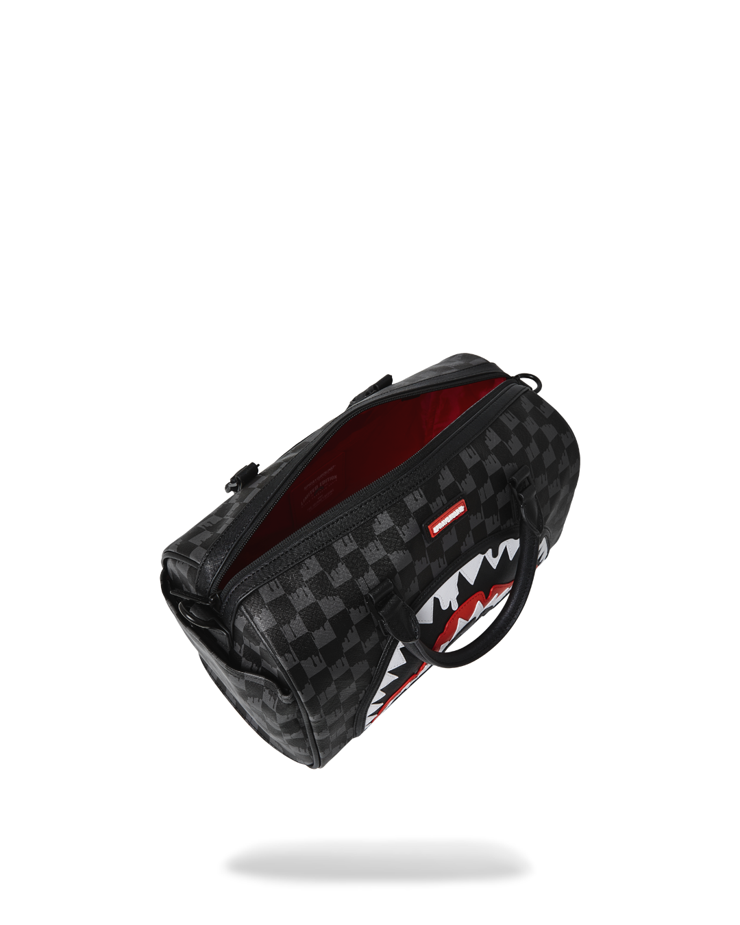 Dripping Sharks In Paris Mini Duffle