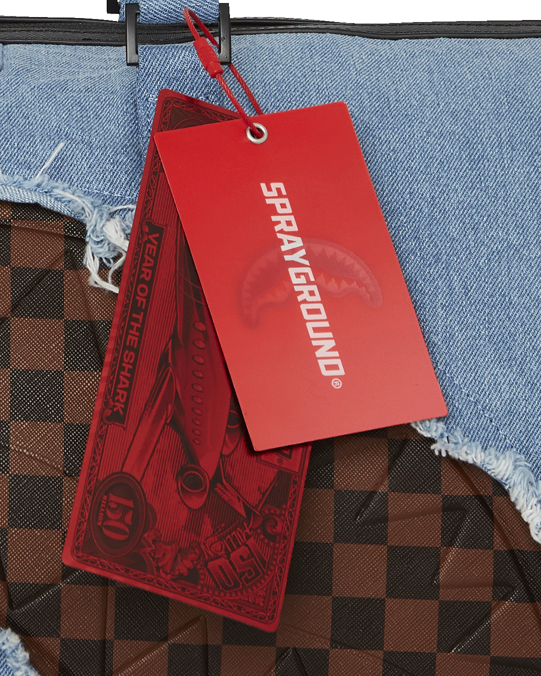 Denim Shark Duffle