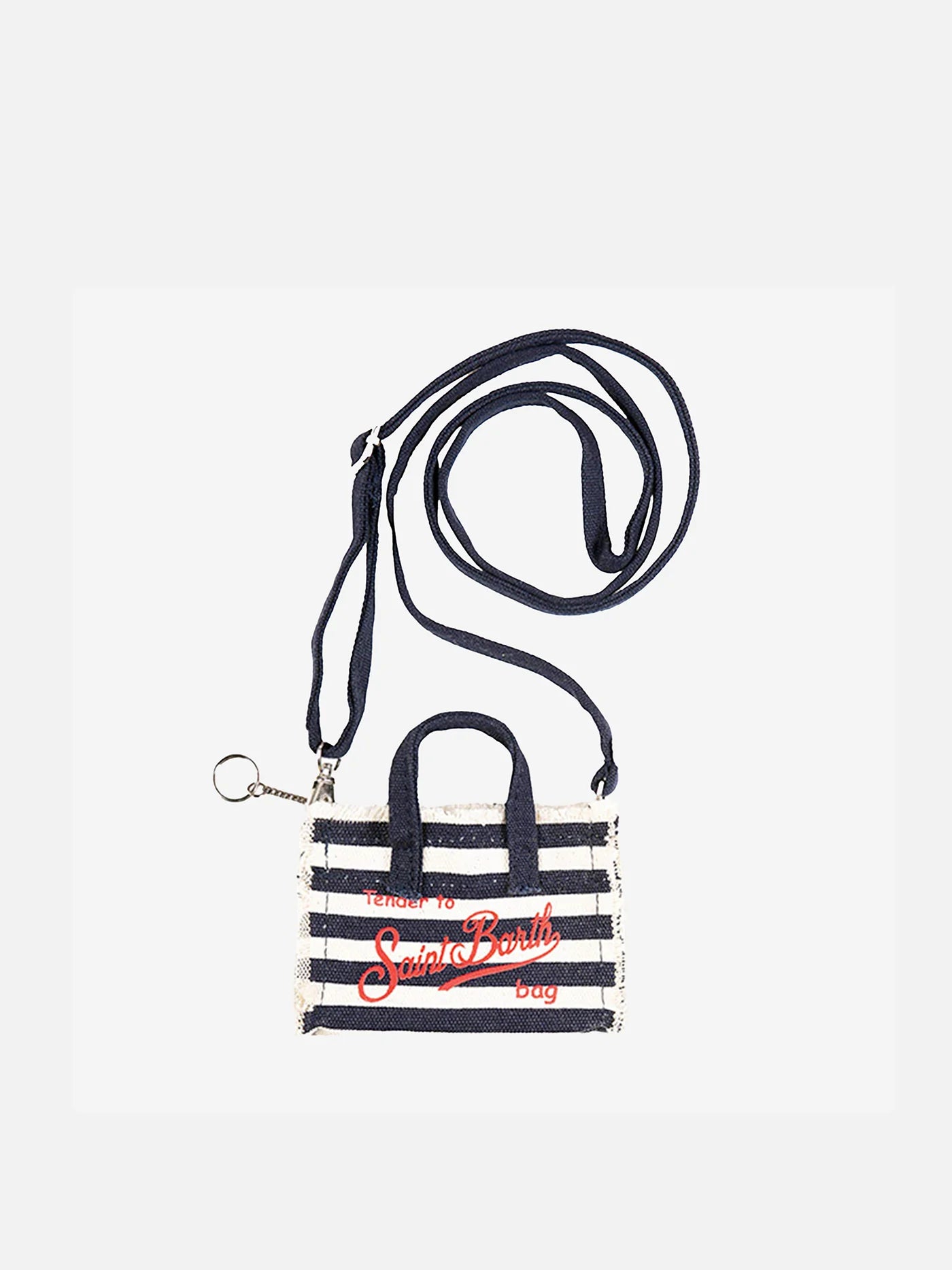 Navy Blue Canvas Key Holder