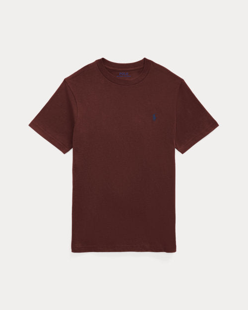 Cotton Jersey Crewneck T-Shirt - Harvard Wine