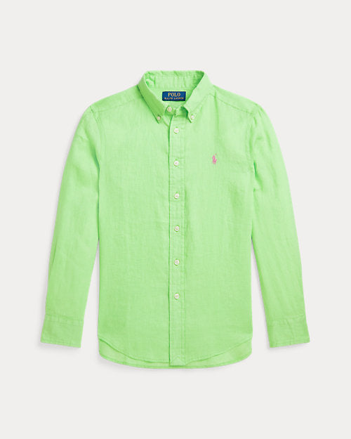 Linen Shirt - Collection Lime