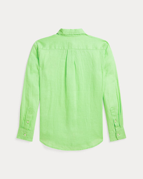 Linen Shirt - Collection Lime