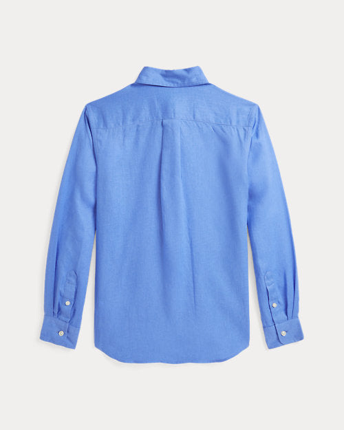 Linen Shirt - Harbour Island Blue