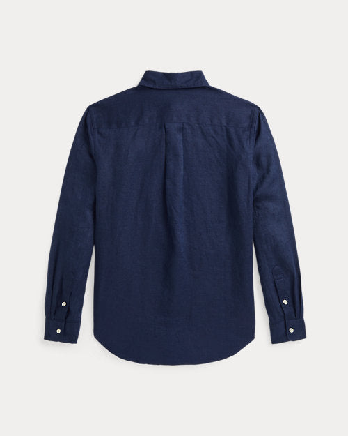 Linen Shirt - Newport Navy
