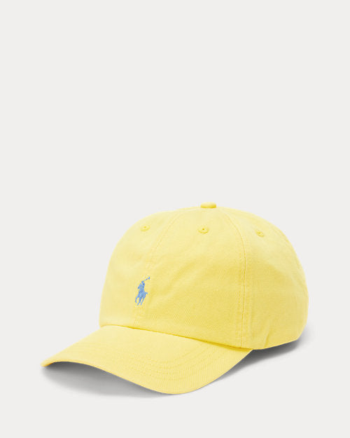 Cotton Chino Ball Cap - Oasis Yellow