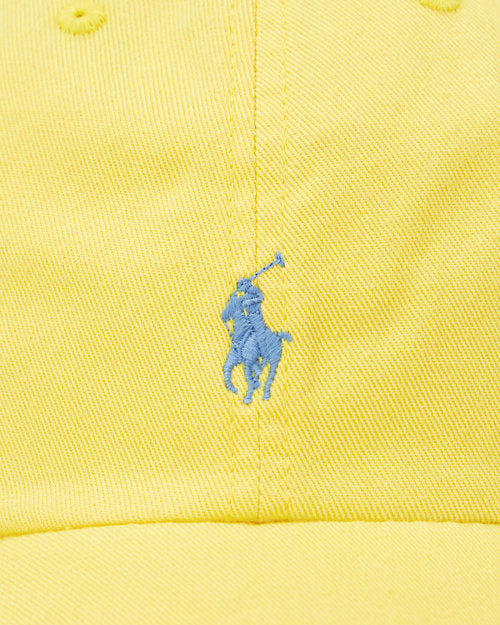 Cotton Chino Ball Cap - Oasis Yellow