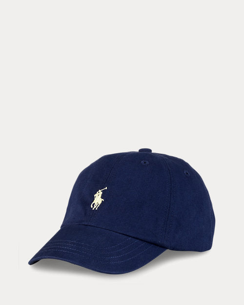 Cotton Chino Ball Cap - Navy