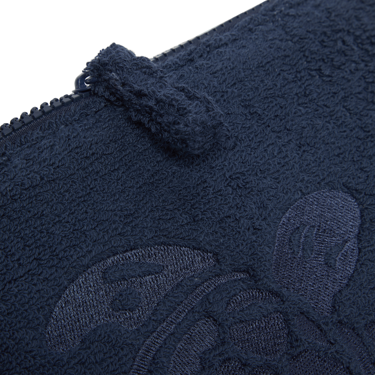 Unisex Terry Beach Pouch Solid