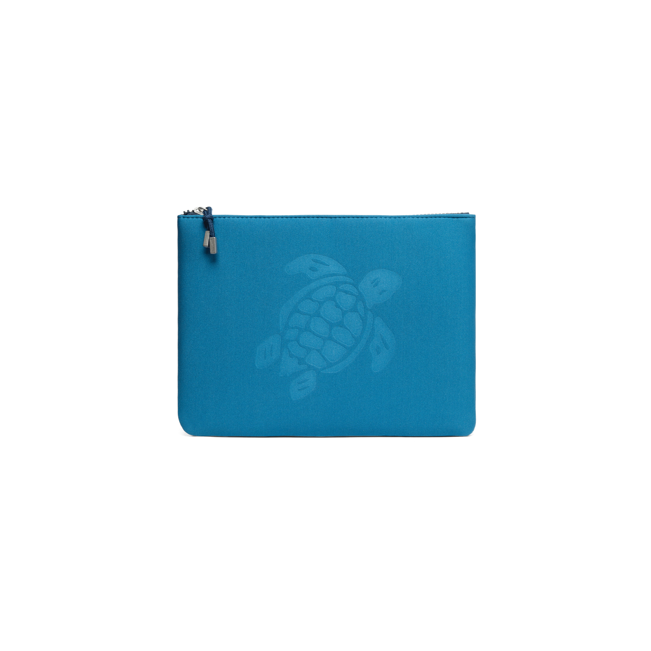Unisex Neoprene Pouch Solid - Peacock