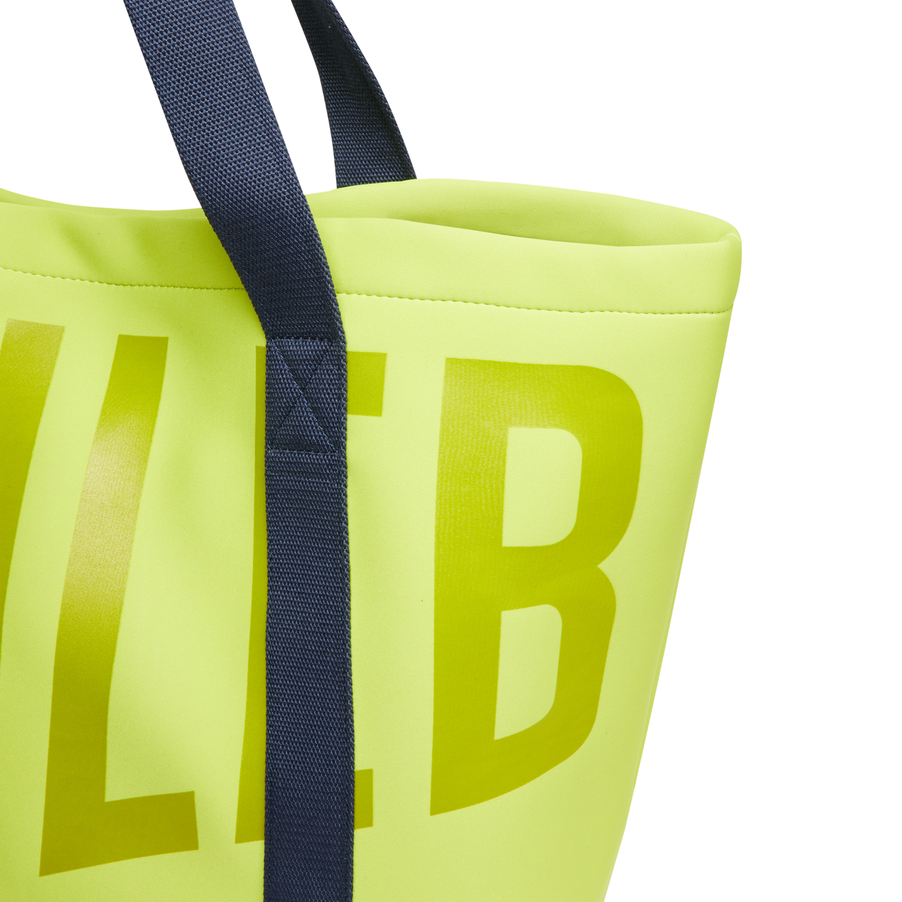 Unisex Large Neoprene Beach Bag Solid - Chartreuse