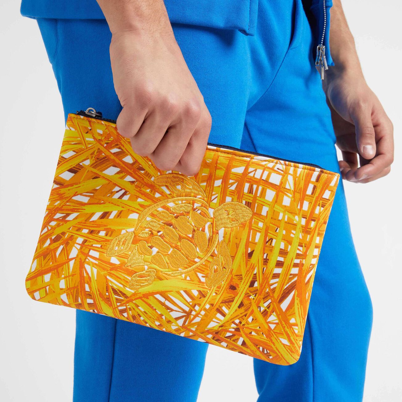 Neoprene Pouch Palm Leaves