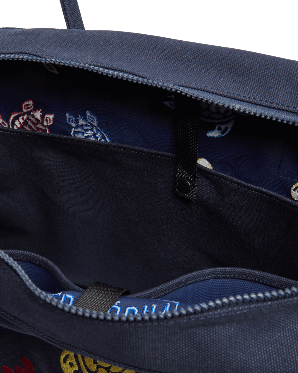 Bowling Canvas Bag Multicolor Turtle Dance